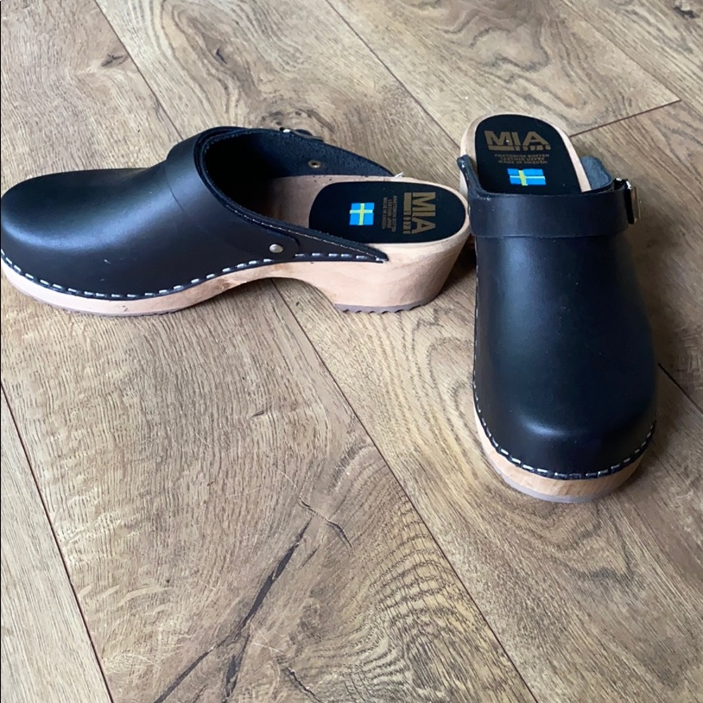 Genuine Swedish Clogs Real Leather